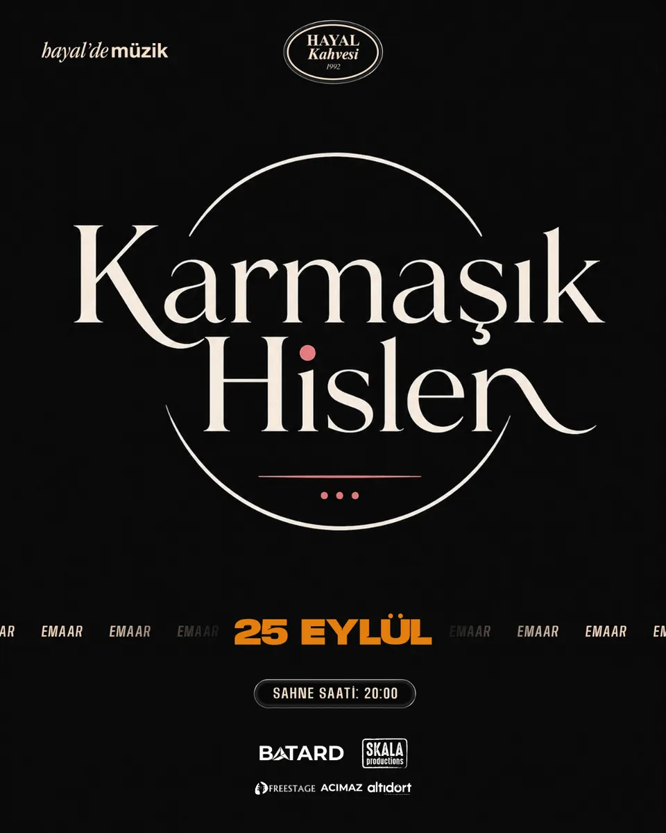 KARMAŞIK HİSLER KONSERİ card