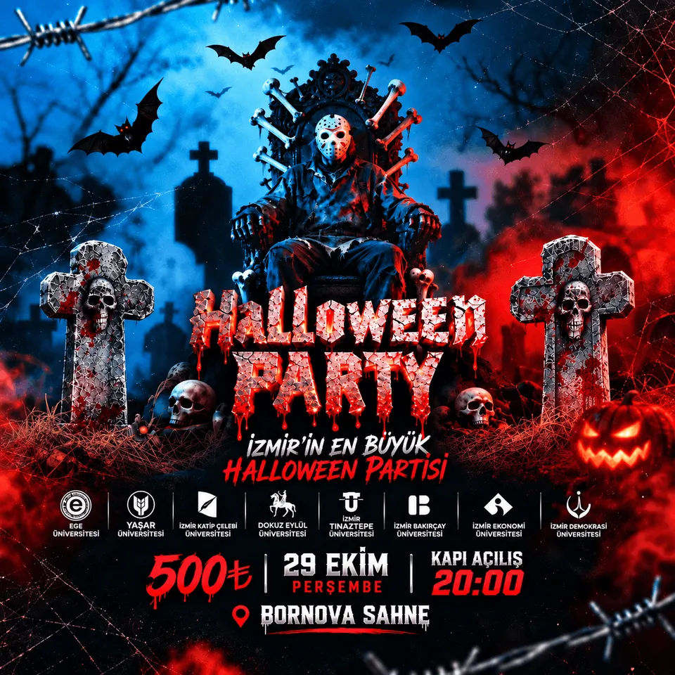HALLOWEEN PARTY card