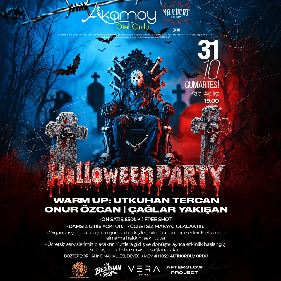 Halloween Party card