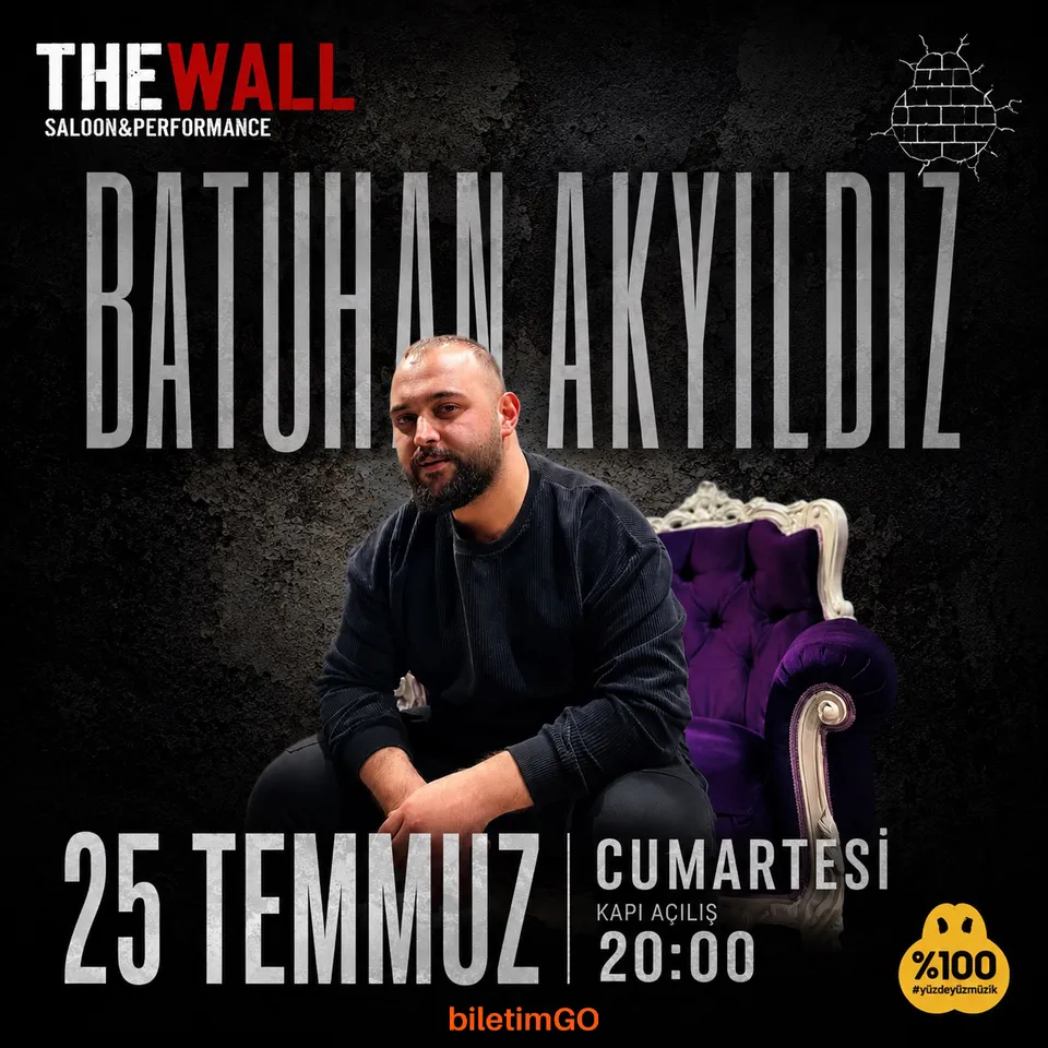 Batuhan Akyıldız The Wall Konseri card