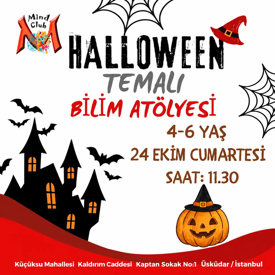 Halloween Temalı Bilim Atölyesi card
