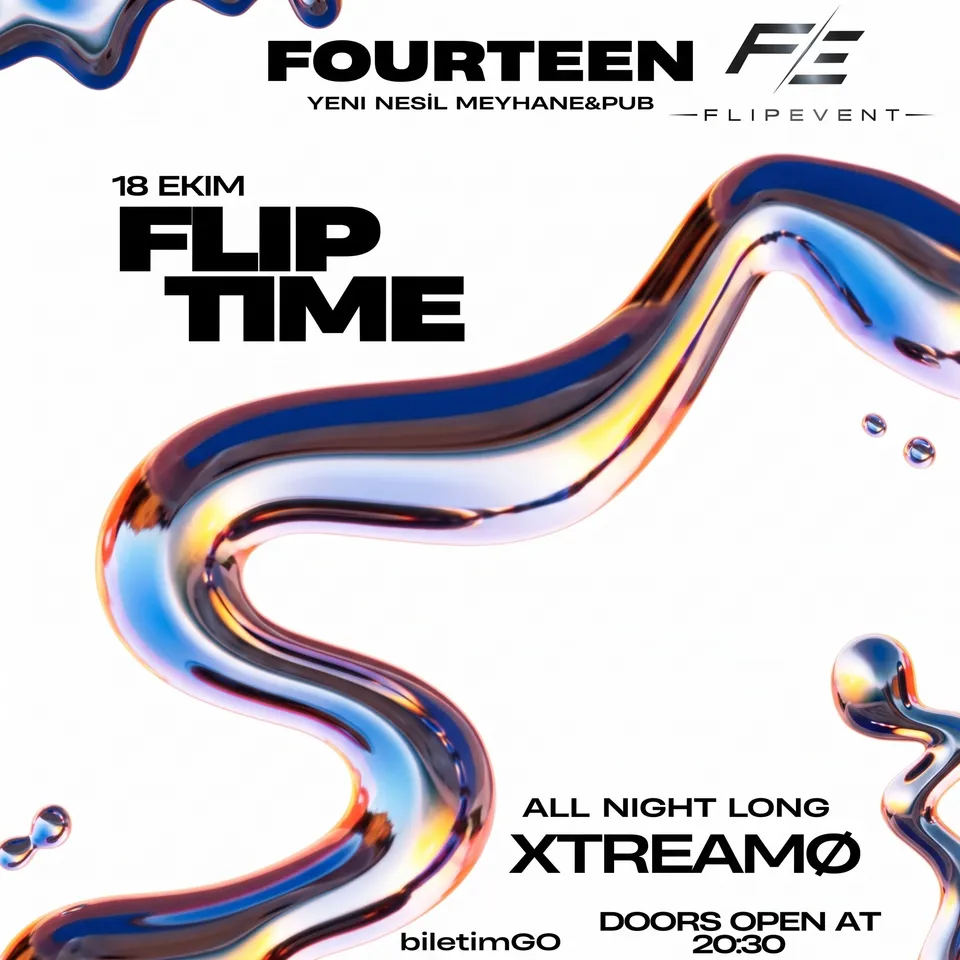 FLIP TIME card