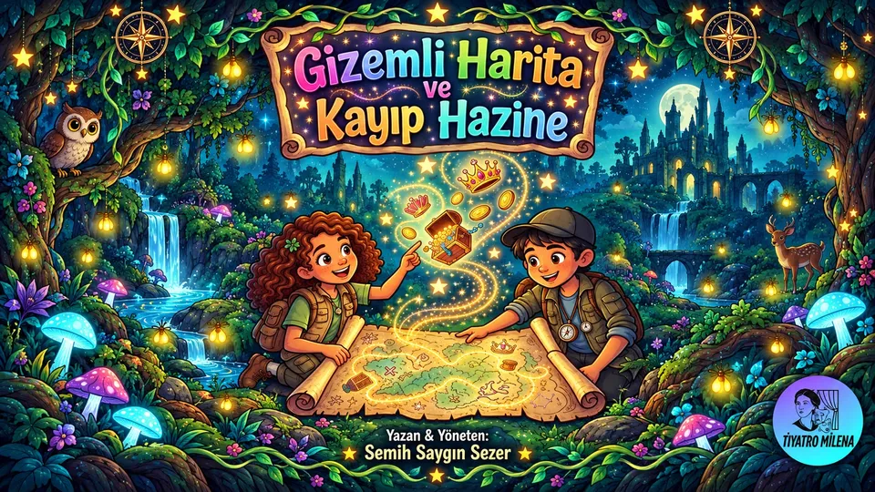 Gizemli Harita ve Kayıp Hazine 'Çocuk Tiyatrosu' küçük resim