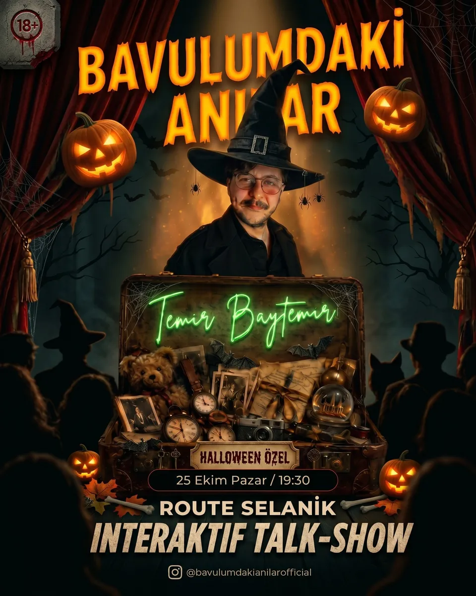 BAVULUMDAKİ ANILAR HALLOWEEN ÖZEL- ROUTE SELANİK thumbnail