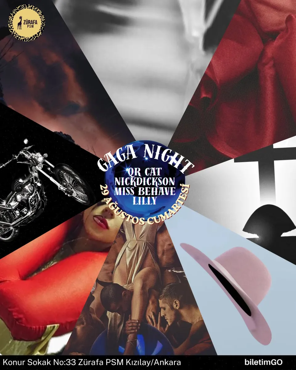 Gaga Night card