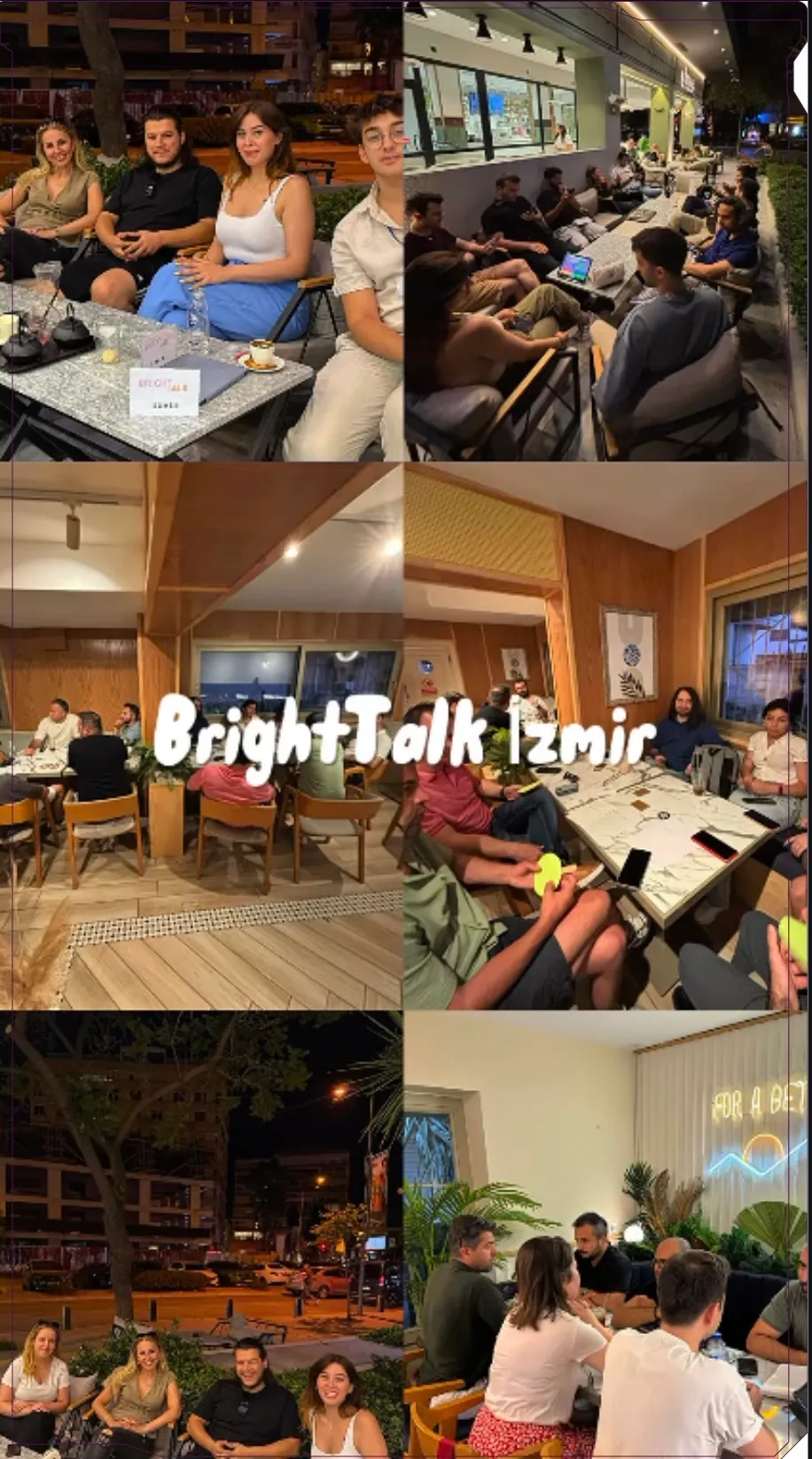 BRIGHT TALK İZMİR | English Speaking Club | BOSTANLI card