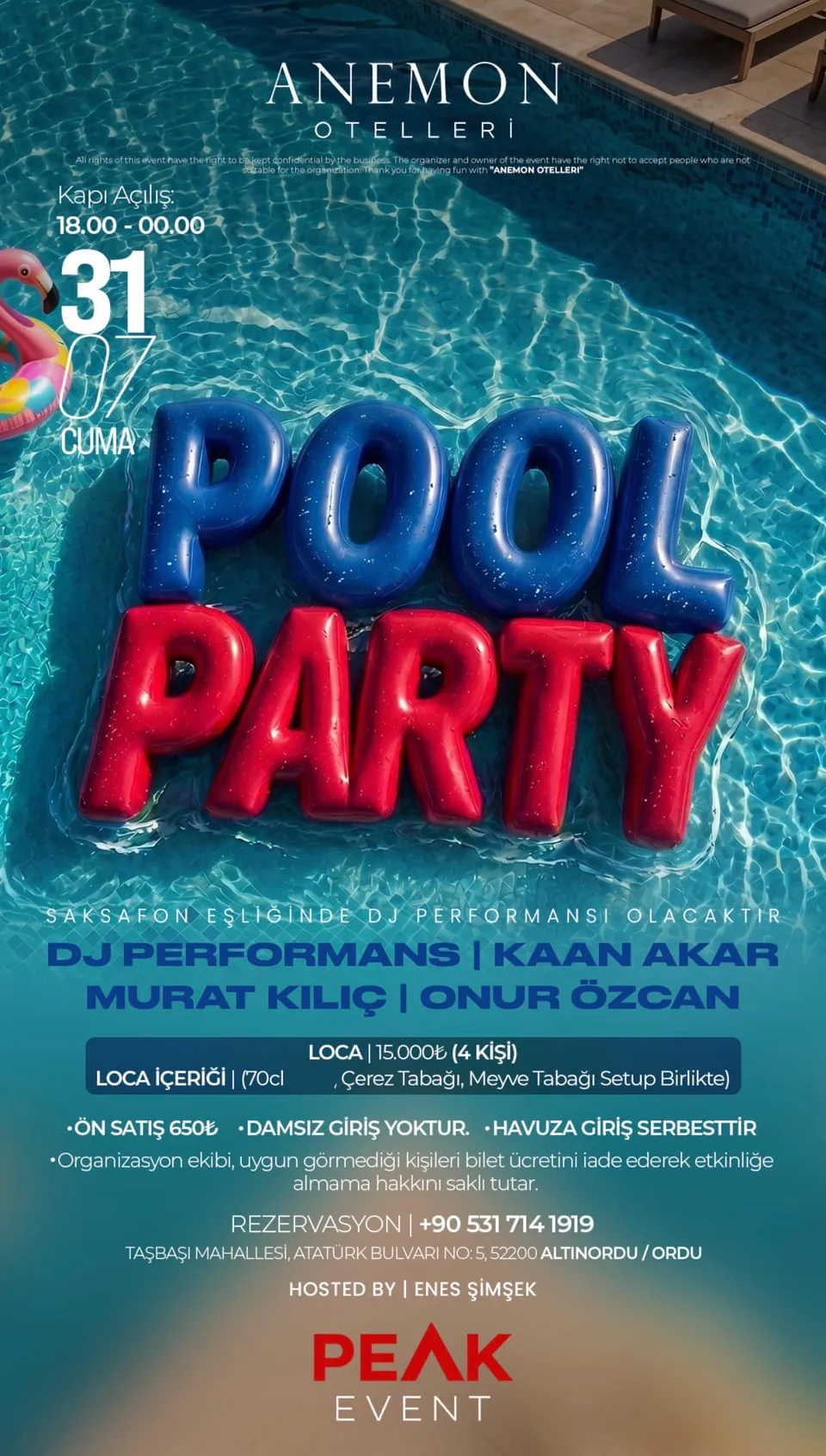 Pool Party Ordu thumbnail