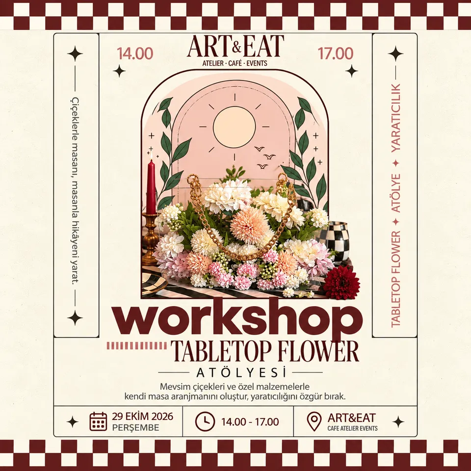TABLETOP FLOWER WORKSHOP card
