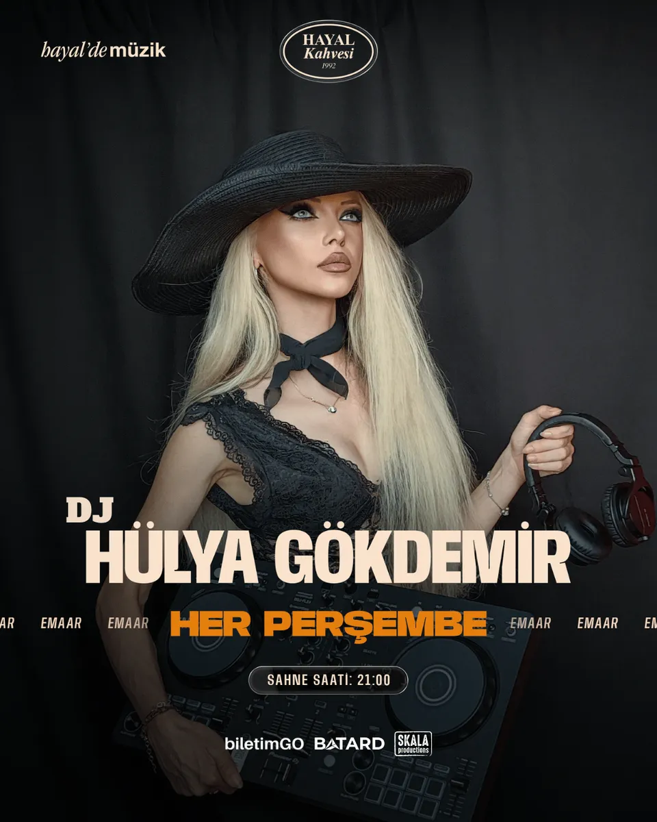 DJ HÜLYA GÖKDEMİR card