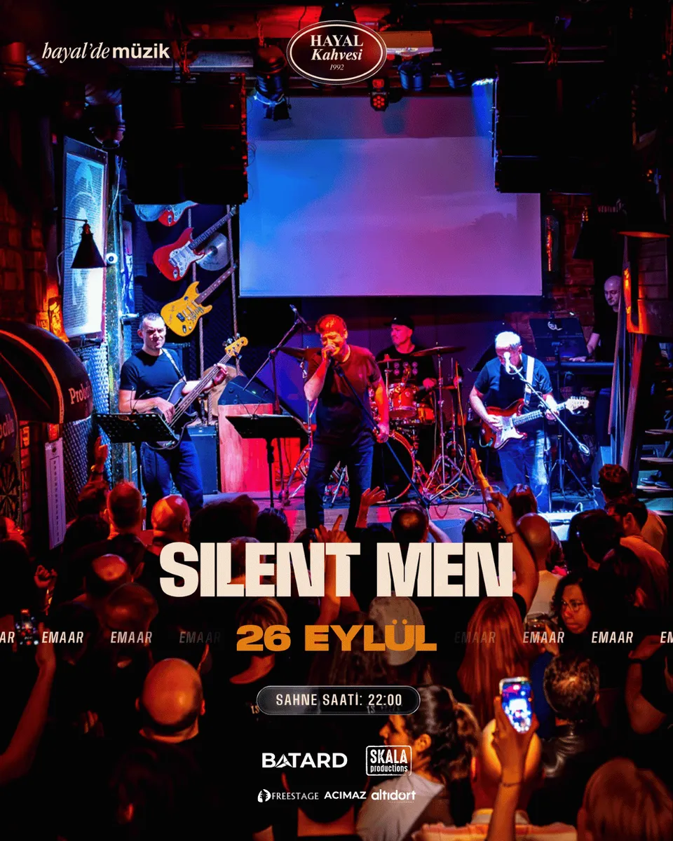 SILENT MEN KONSERİ card