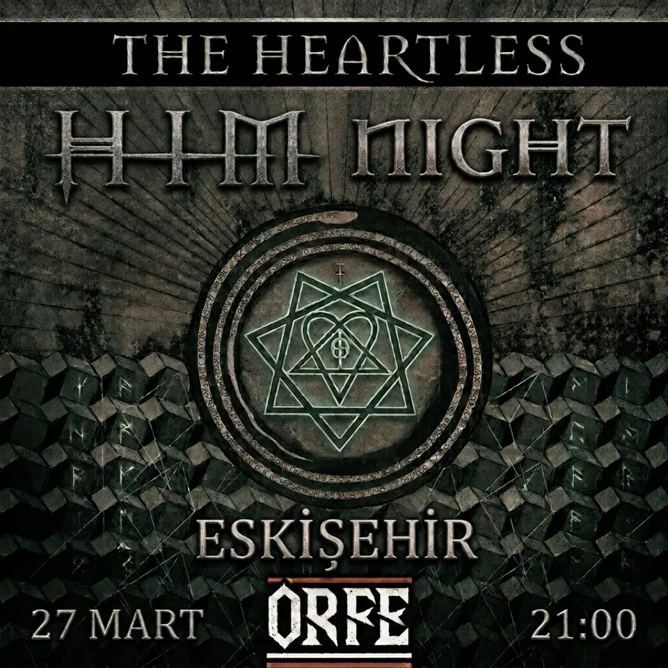 Eskişehir HIM Night by the Heartless card