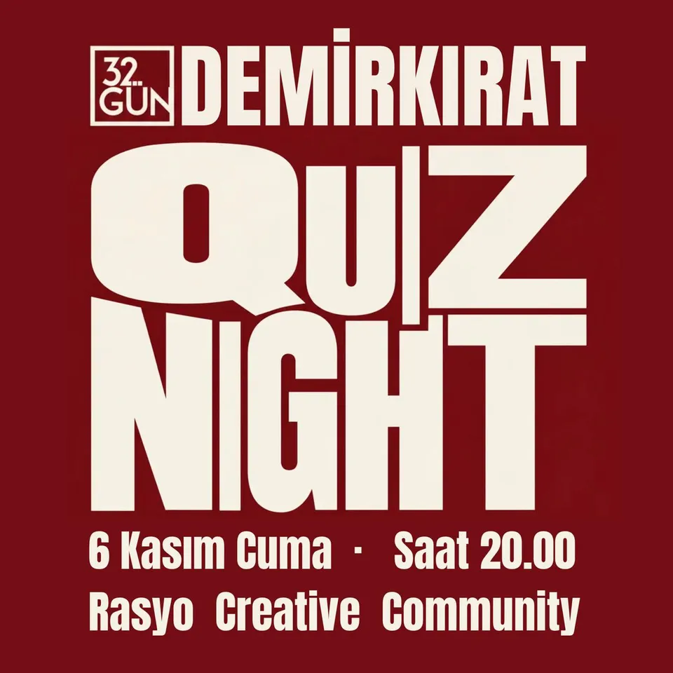 Demirkırat Quiz Night ve İzleme Partisi card