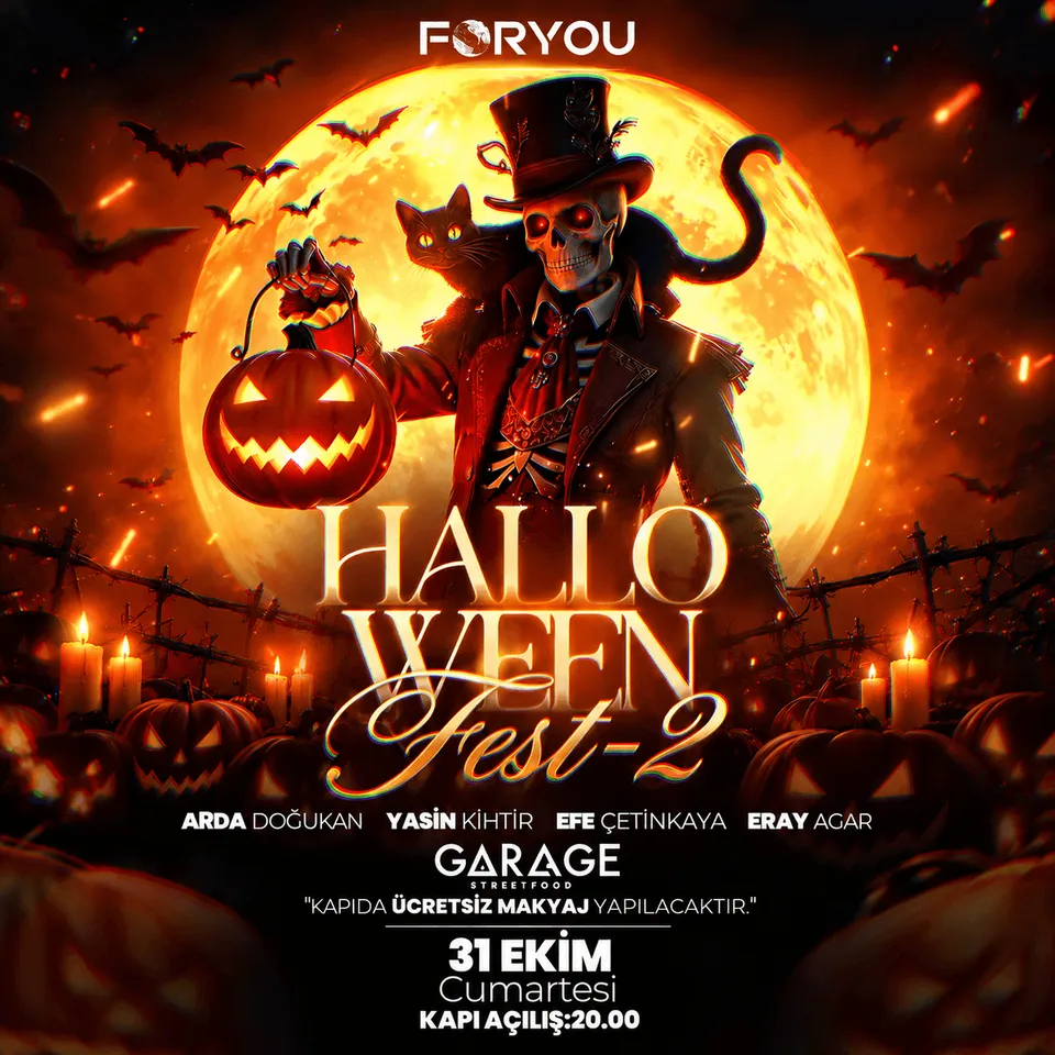 HALLOWEEN FEST - 2 card