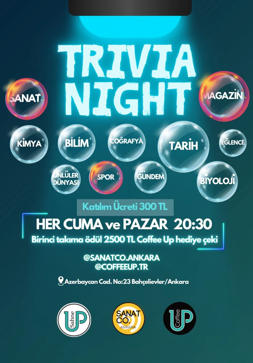 TRIVIA NIGHT YARIŞMASI CUMA küçük resim