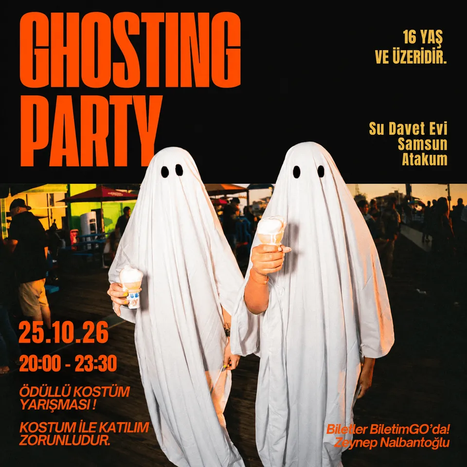 Ghosting Party card
