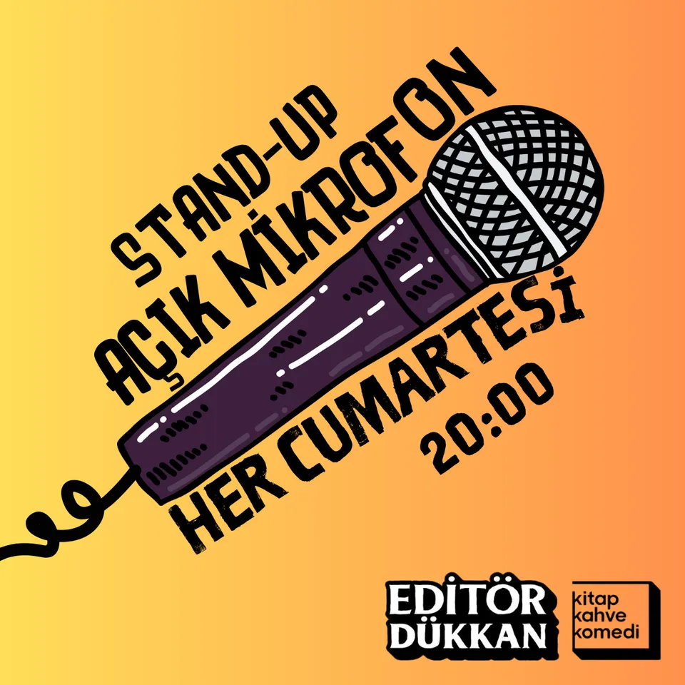 Ankara Açık Mikrofon Stand-up Gecesi card