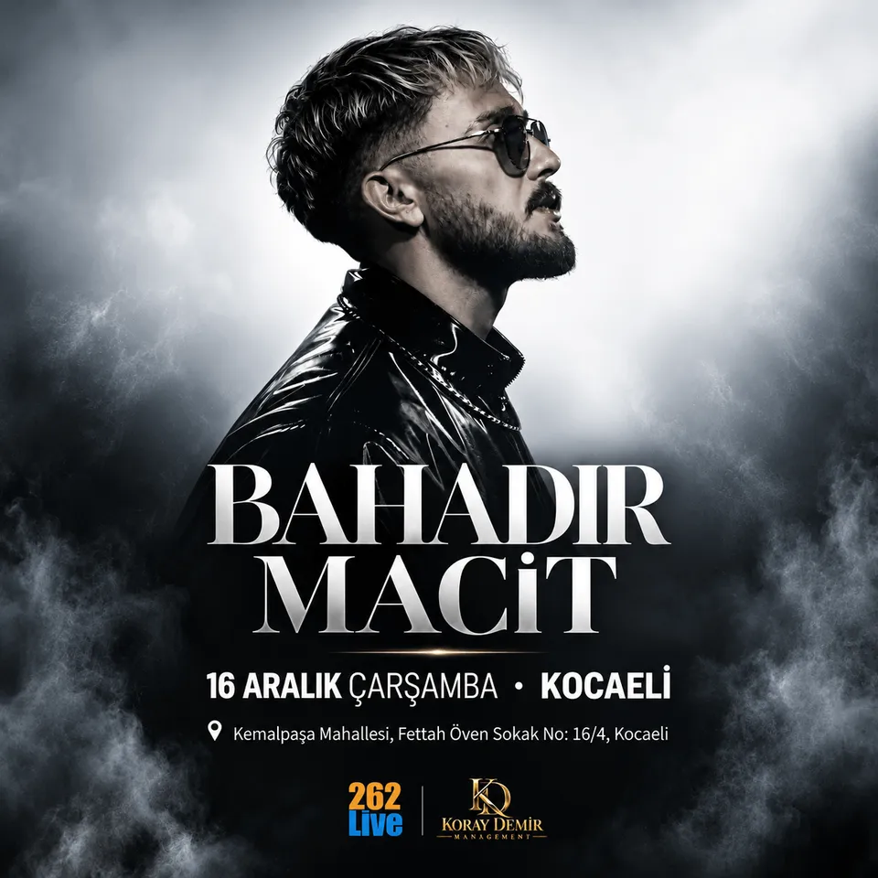 BAHADIR MACİT KOCAELİ KONSERİ card