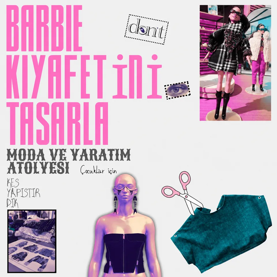 Barbie Kıyafetini Tasarla Atölyesi (Çocuklar için) thumbnail