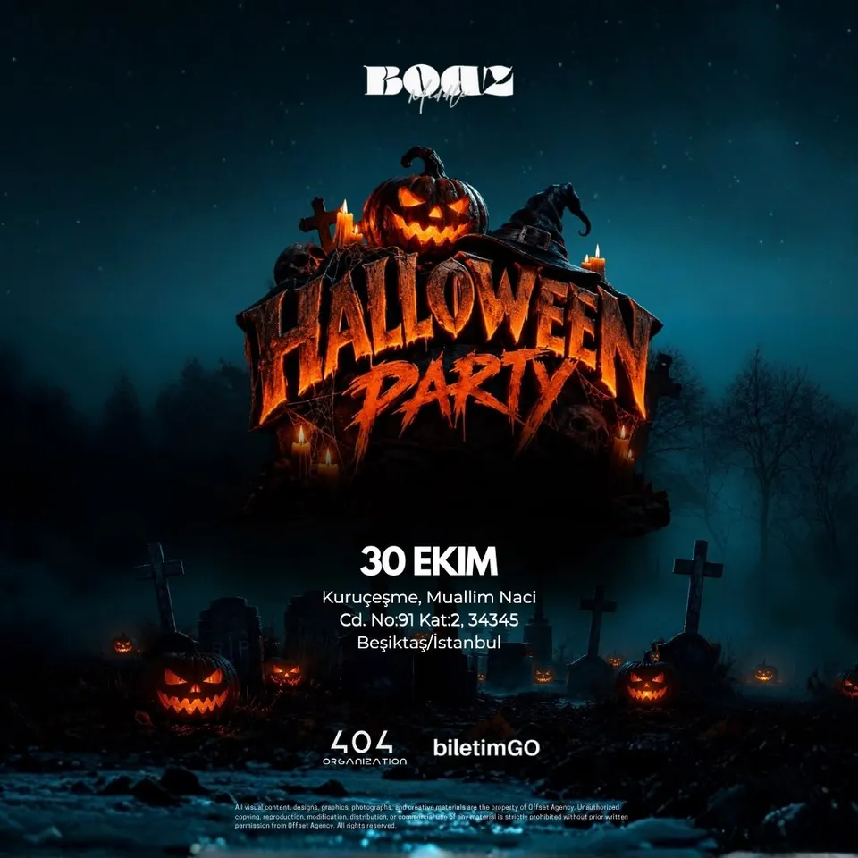 Halloween Party card