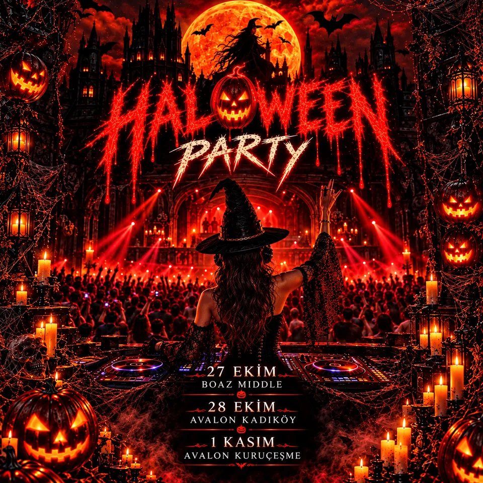HALLOWEEN PARTY card