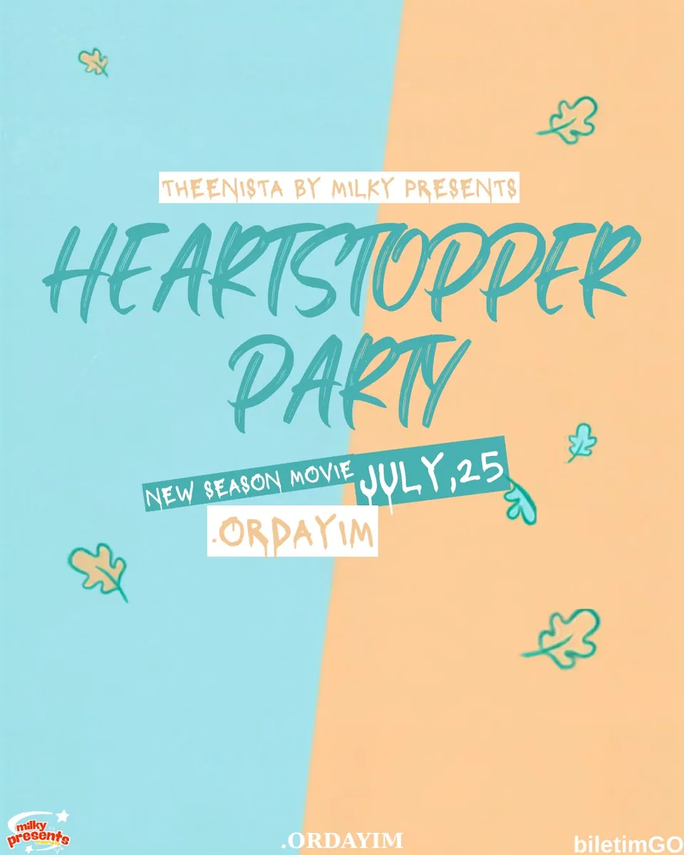 HEARTSTOPPER DANCE PARTY card