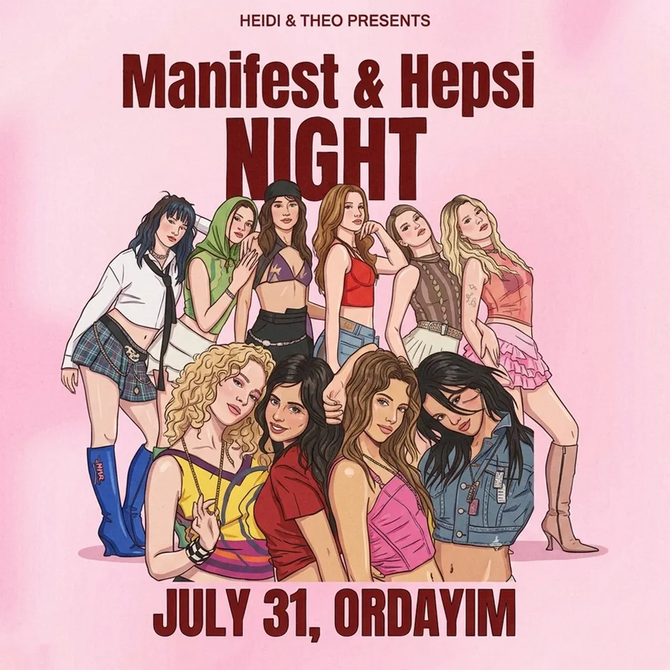MANIFEST & HEPSI NIGHT card