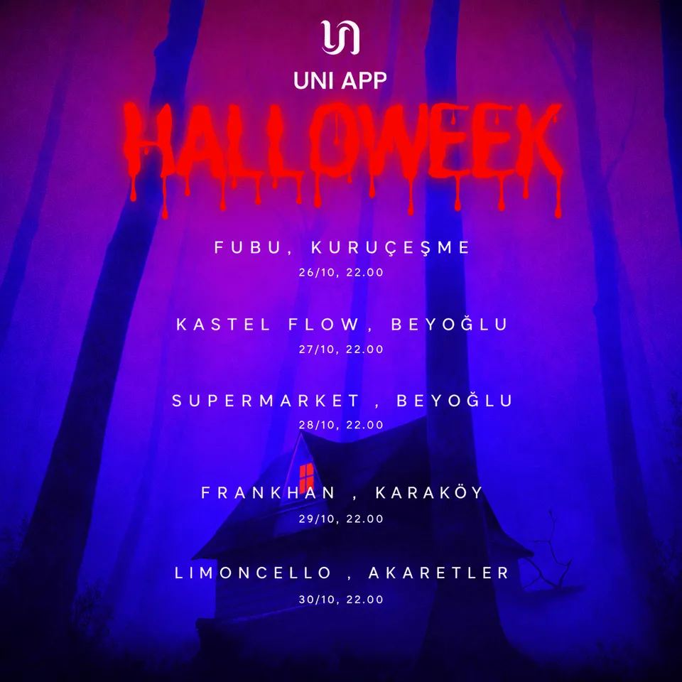 Halloweek Party card