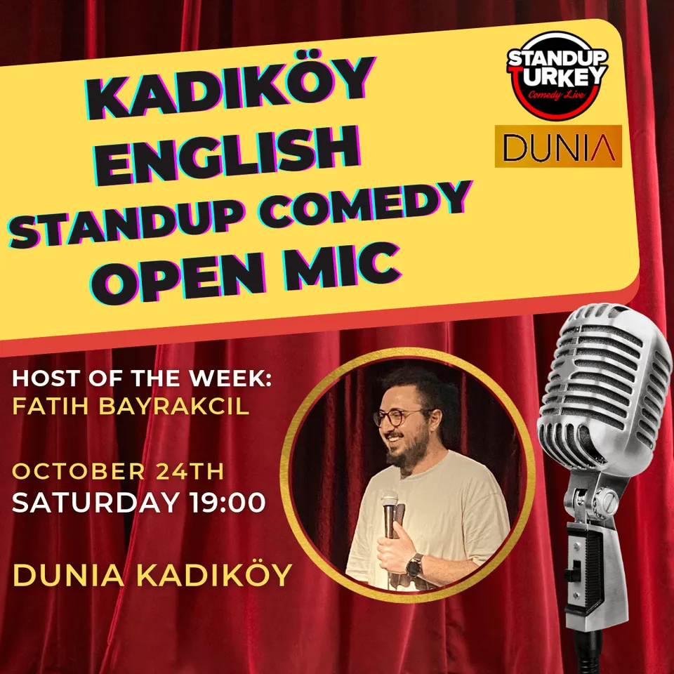 Kadıköy English Stand-up Comedy Open Mic thumbnail