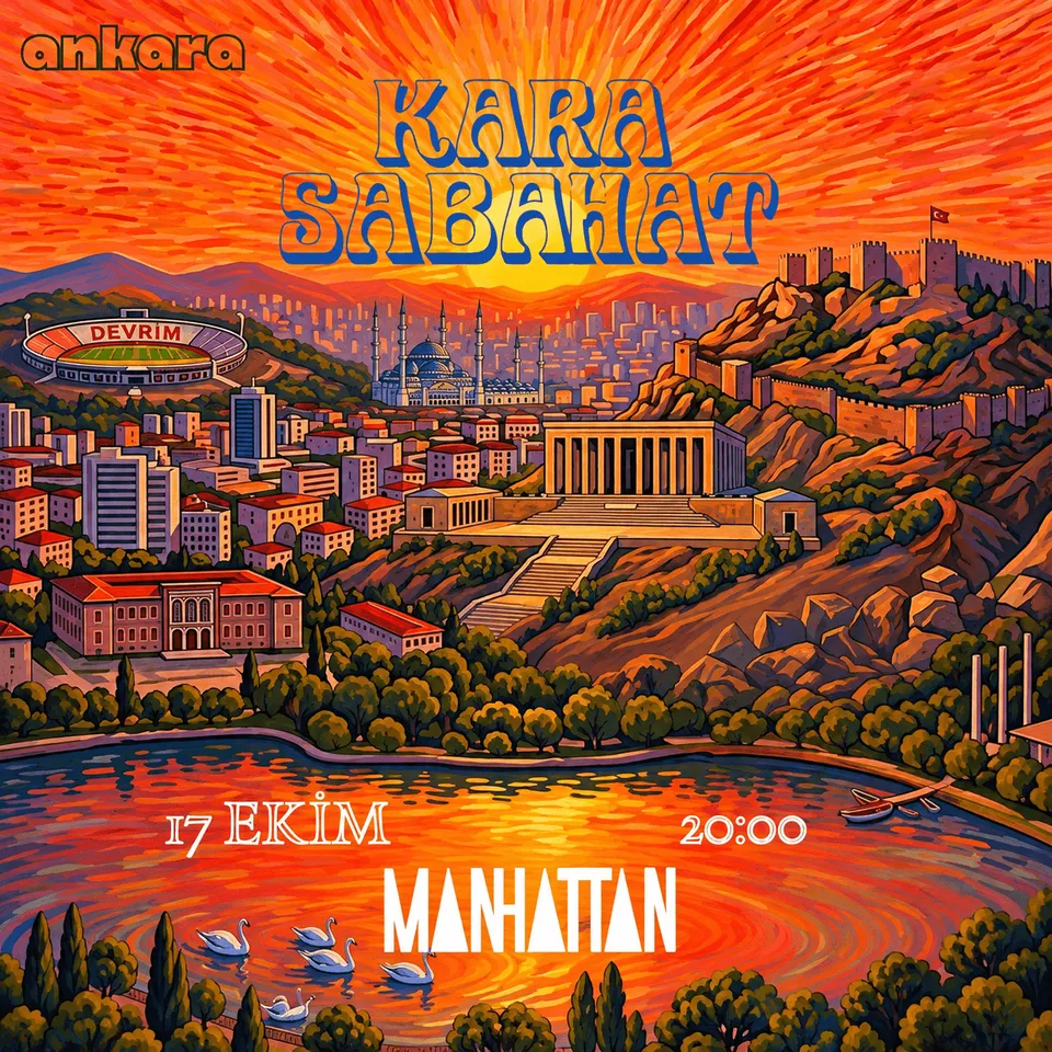 KARA SABAHAT @ MANHATTAN ANKARA card