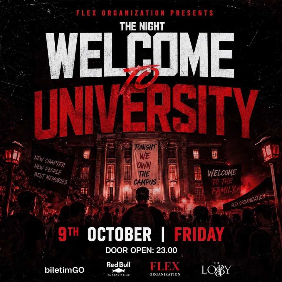 Welcome To University card