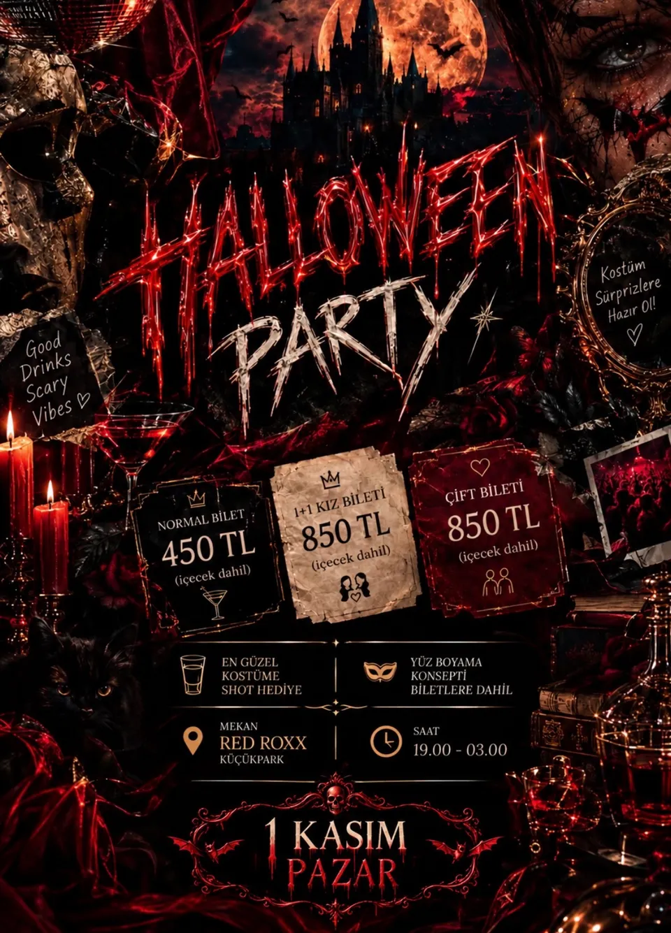 SOCIALiZ HALLOWEEN NIGHT card
