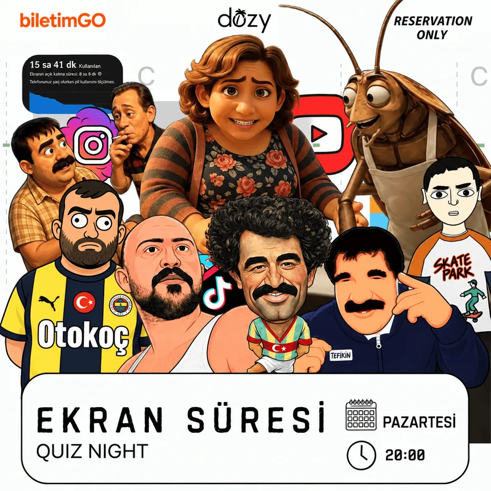 Dozy Cocktail Ekran Süresi Quiz Night thumbnail