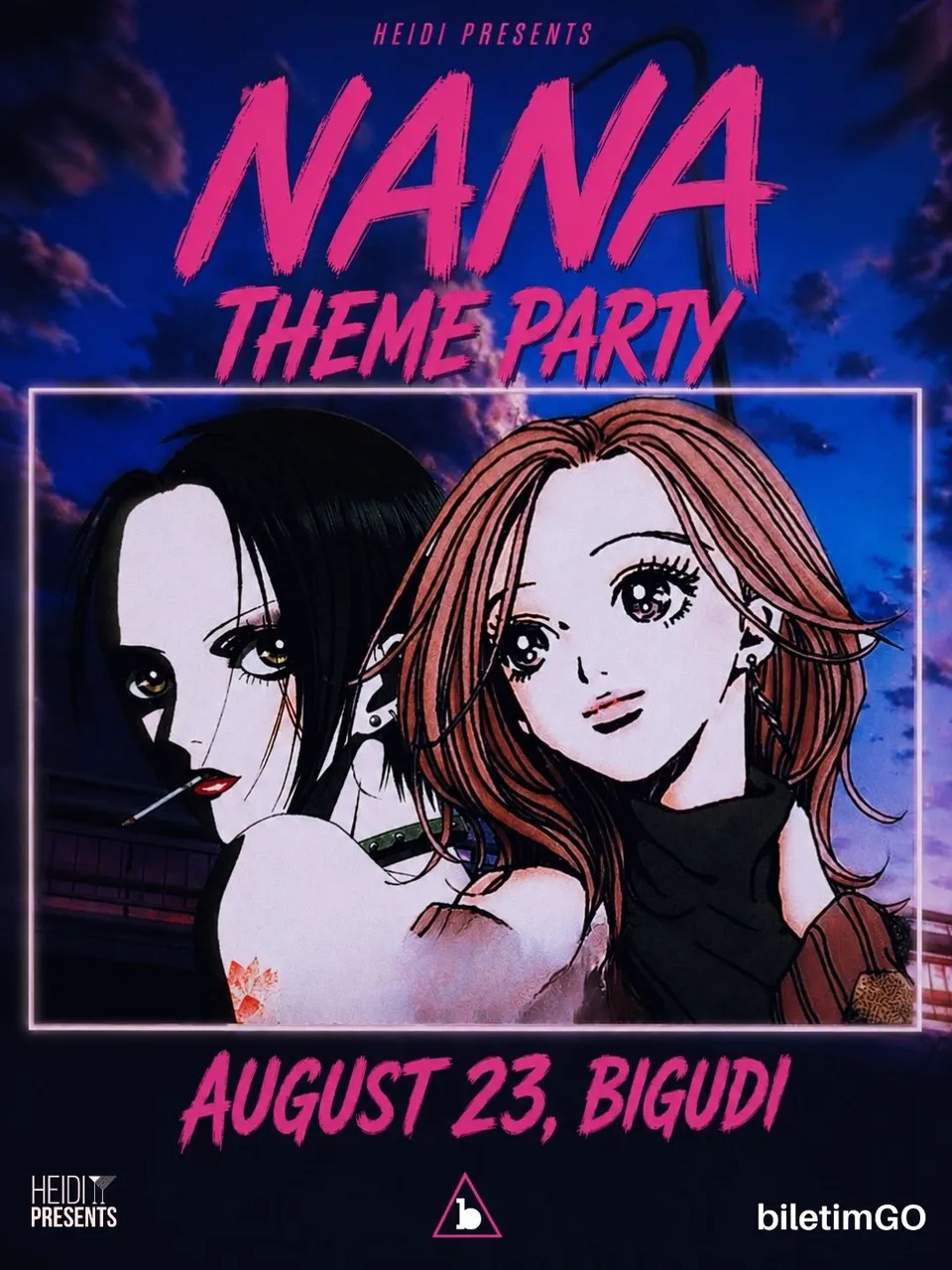 NANA THEME PARTY card