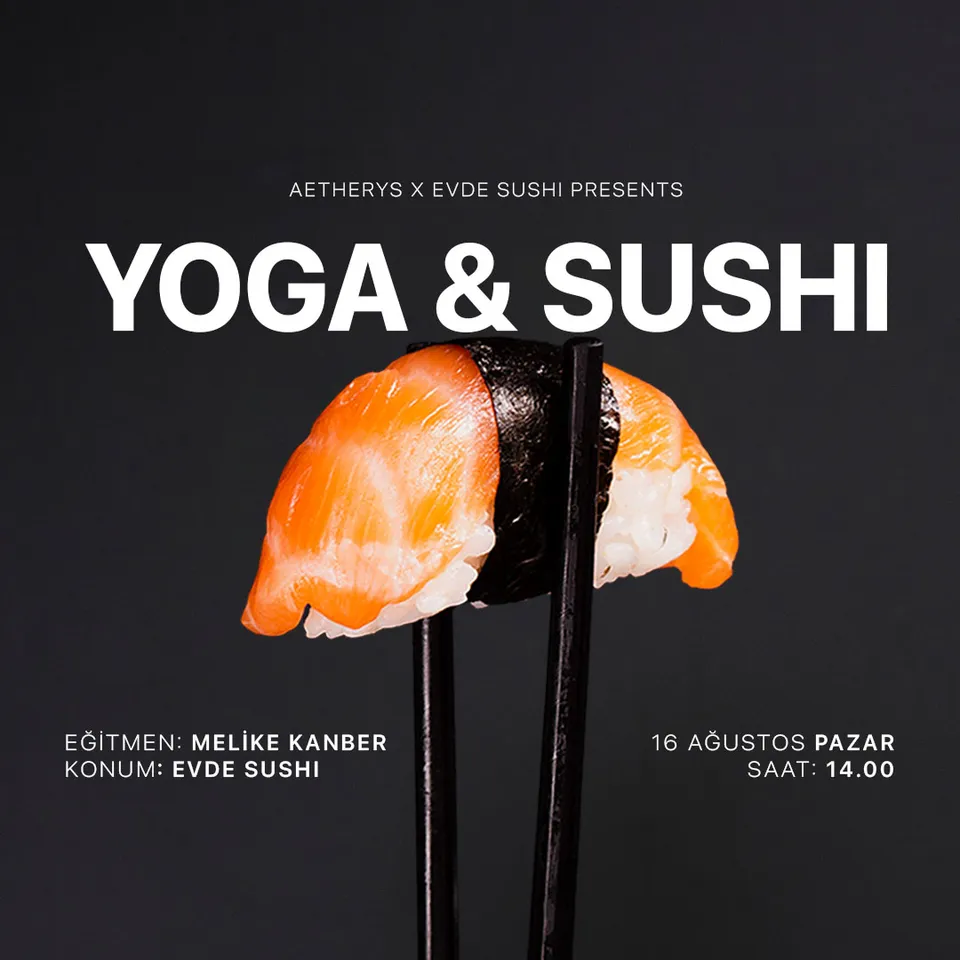 Yoga ve Sushi card