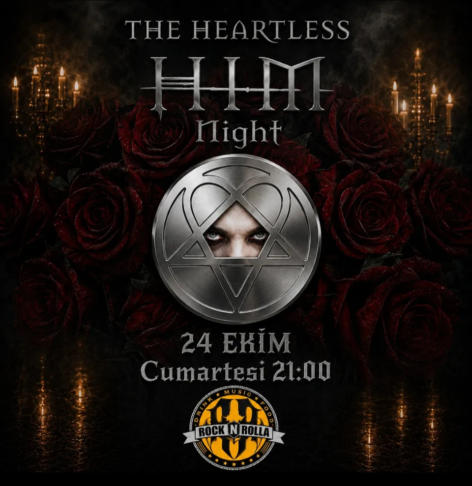 HIM Night by the Heartless card