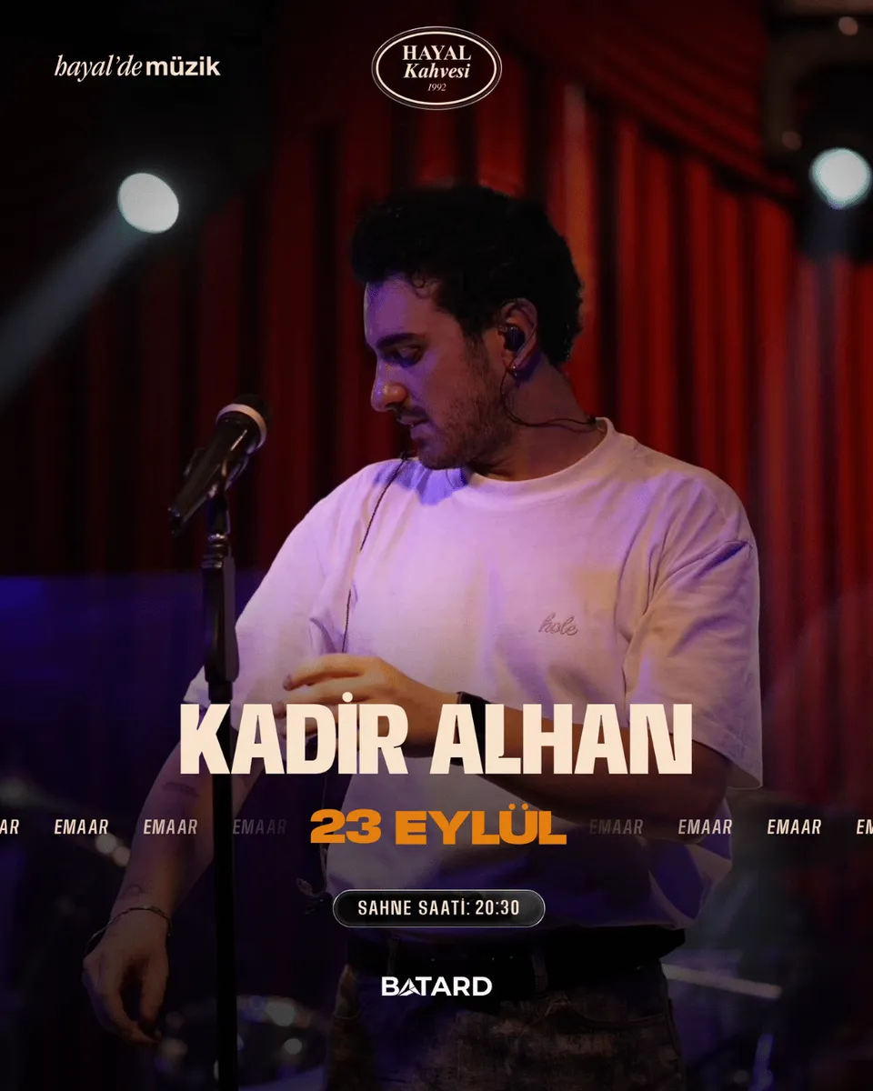 KADİR ALHAN KONSERİ card