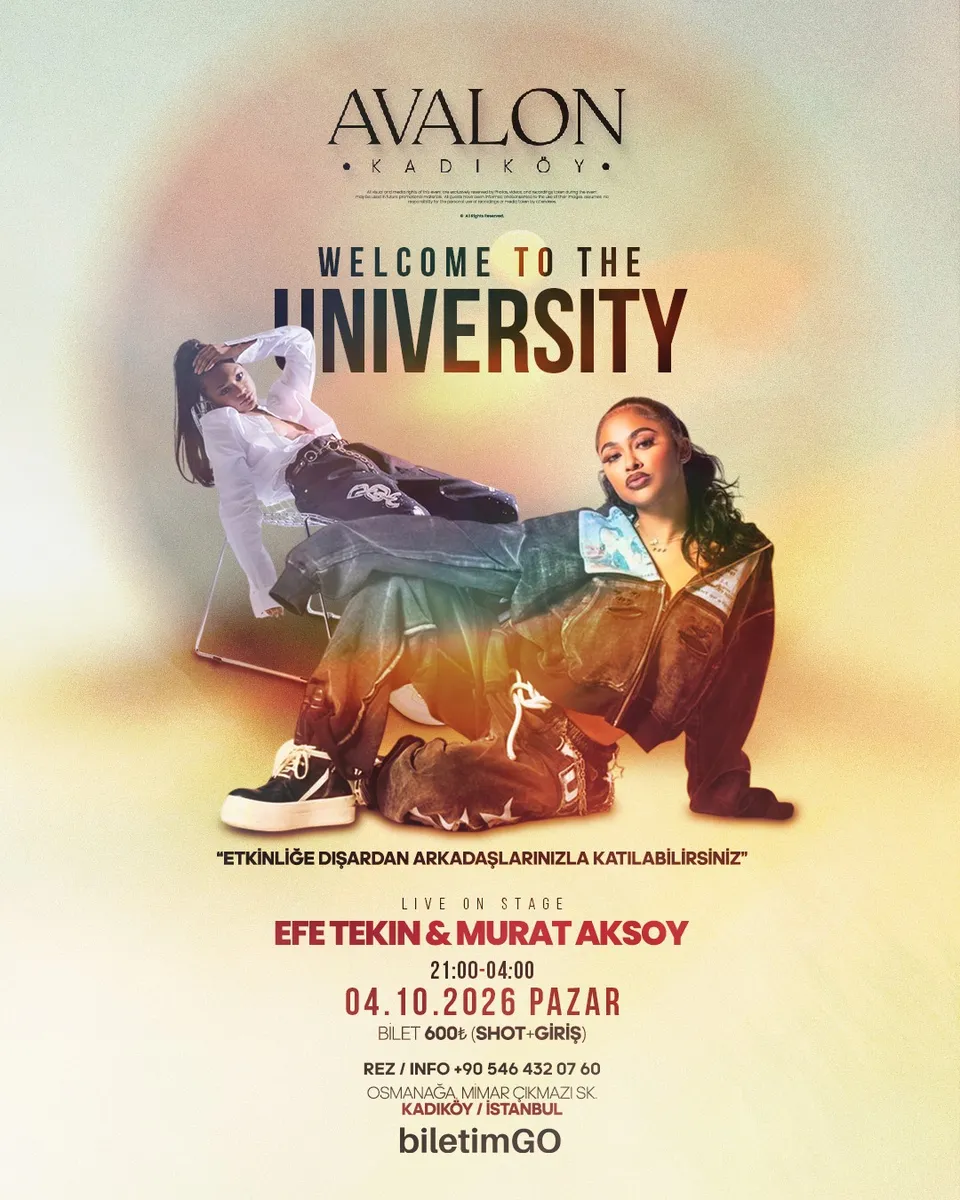 UNIVERSITY WELCOME PARTY card