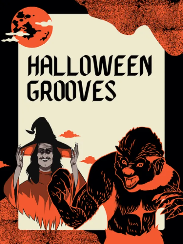 Halloween Grooves card