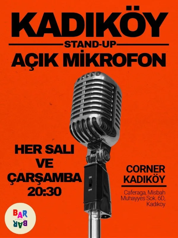 Kadıköy Açık Mikrofon Stand Up card