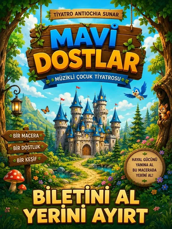 Mavi Dostlar card