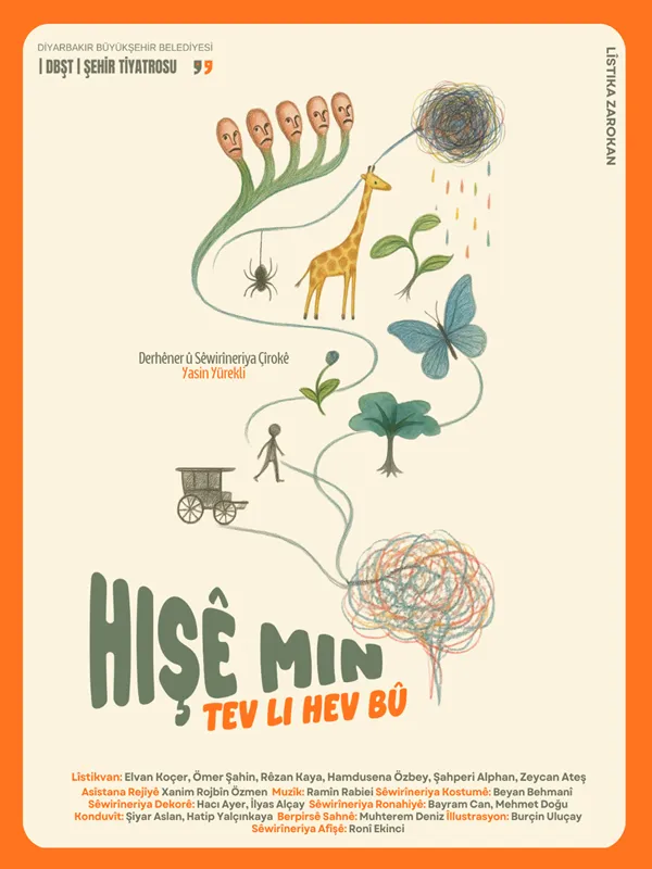 Hişe Min Tev Li Hev Bû card
