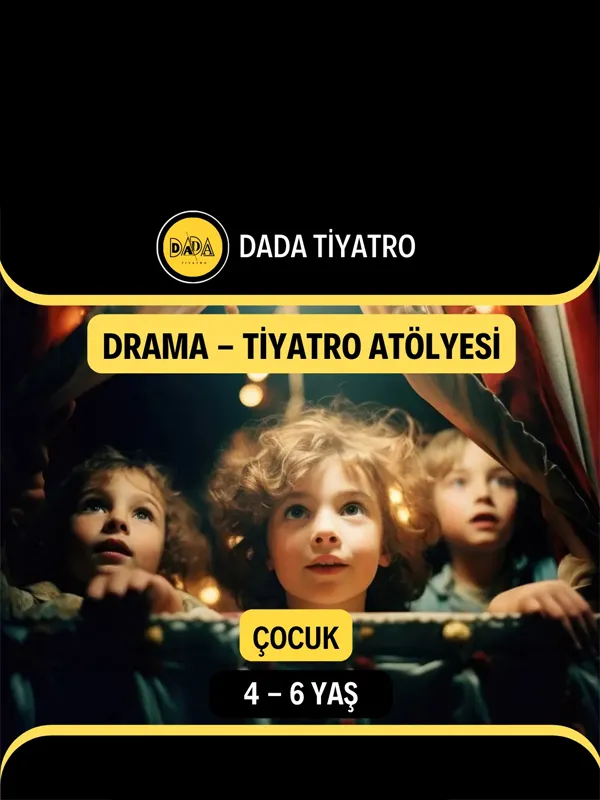 4-6 Yaş Yaratıcı Drama - Oyunculuk - Tiyatro Atölyesi card