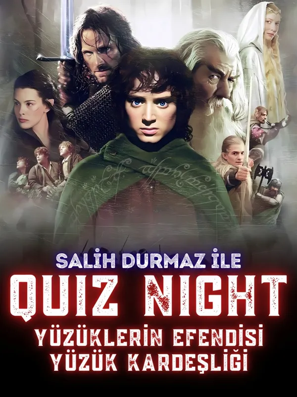 Quiz Night – Yüzüklerin Efendisi: Yüzük Kardeşliği card