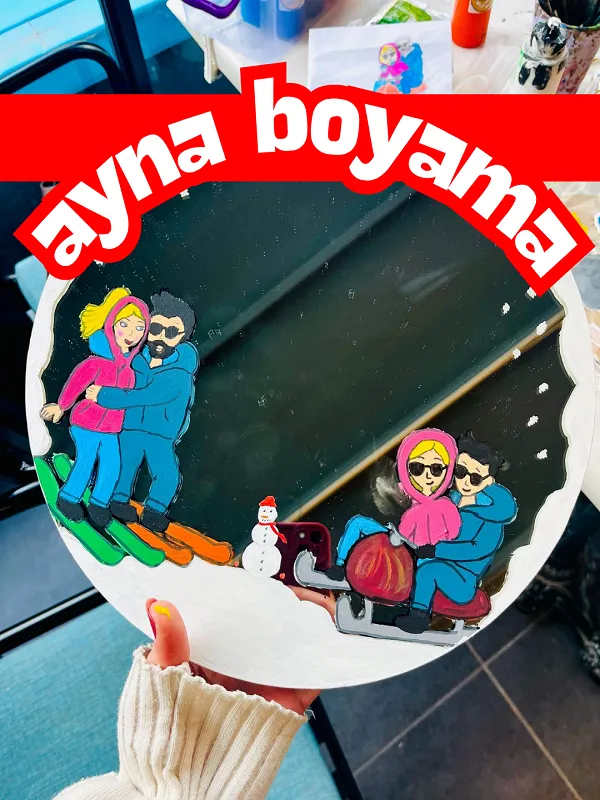 Ayna Boyama - Workshop card