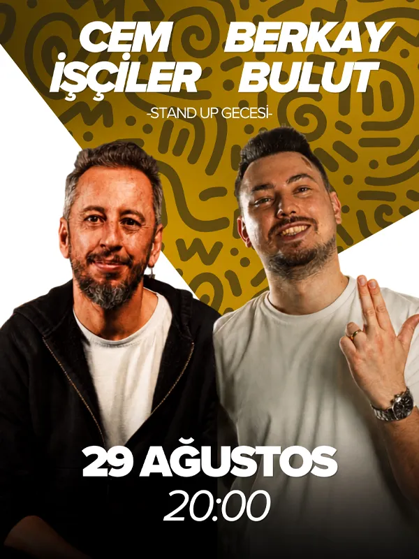 Cem İşçiler & Berkay Bulut Stand Up Gecesi card