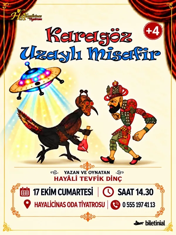 Karagöz Uzaylı Misafir card