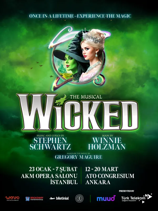 Wicked the Musical card