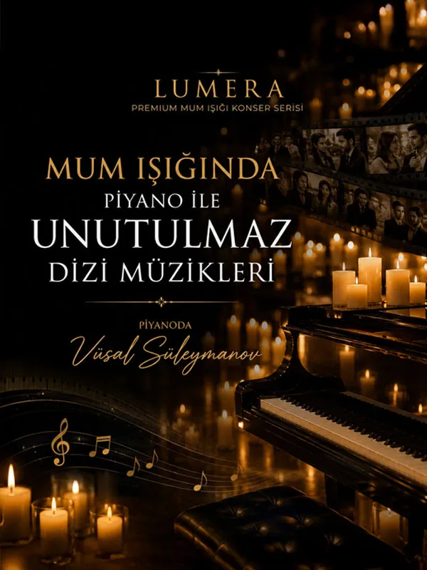 Mum Işığında Piyano ile Unutulmaz Dizi Müzikleri card