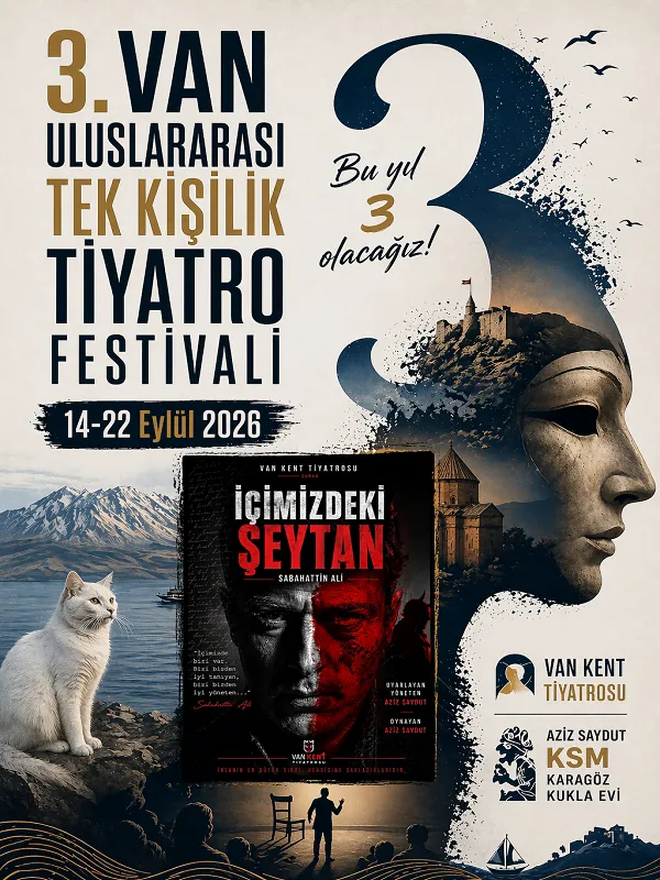 3. Van Uluslararası Tek Kişilik Tiyatro Festivali - İçimizdeki Şeytan thumbnail