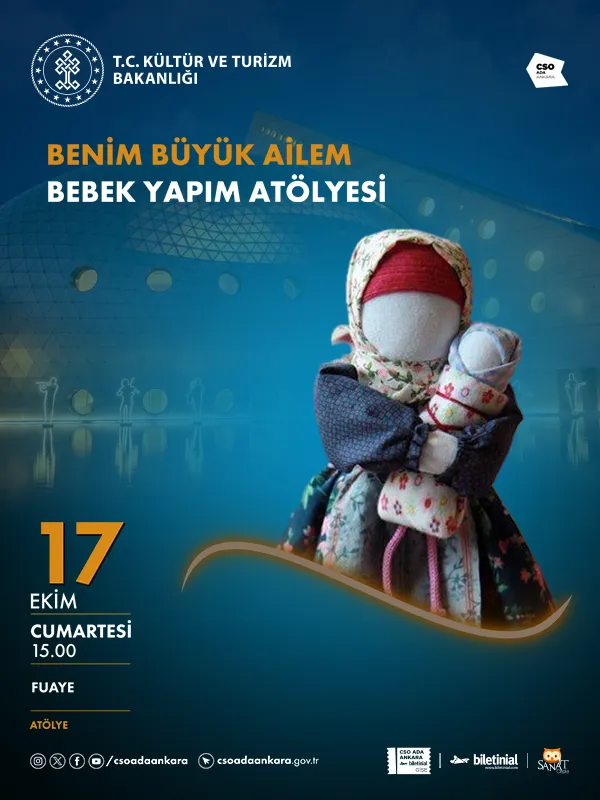 Benim Büyük Ailem Bebek Yapım Atölyesi card